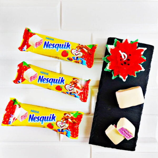 شکلات نسکوئیک نستله توت فرنگی Nestle Nesquik قیمت خرید اینترنتی شکلات خارجی